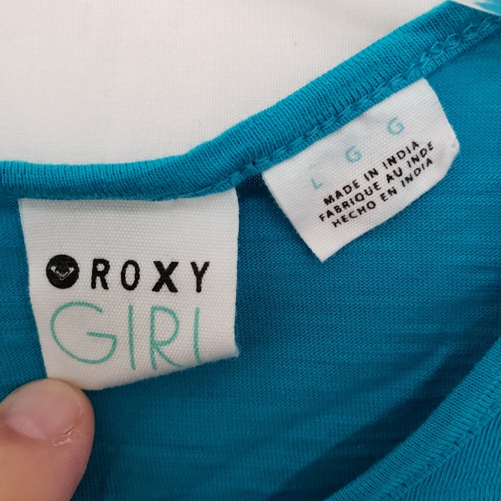Turquoise Roxy Striped Dress - Picture 7 of 7